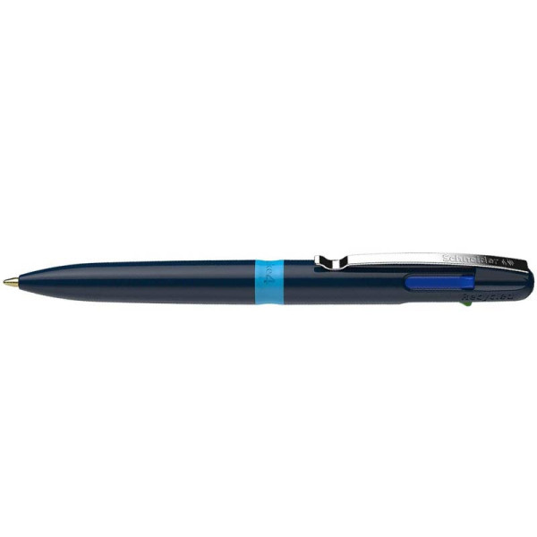 Stylo à bille 4 couleurs - Pointe moyenne - Schneider pas cher-28525