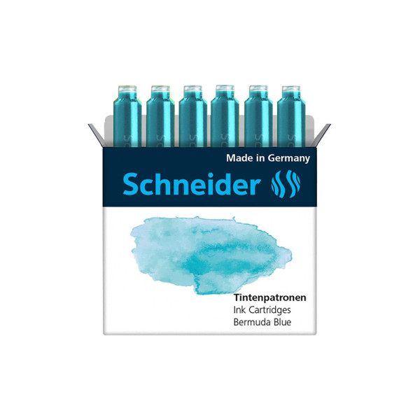 lot-de-6-cartouches-d'encre-pastel-bleu-bermuda