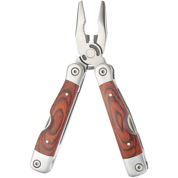 Pince multifonction Laguiole 8 outils manche en bois | à seulement 39,99 €