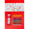 18 crayons de couleur - Enfant - Aquarellable - Inclus 1 poster - Carand' Ache