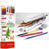 Coffret - 16 pièces - Crayons + pinceau à réservoir + accessoires - Carand'Ache