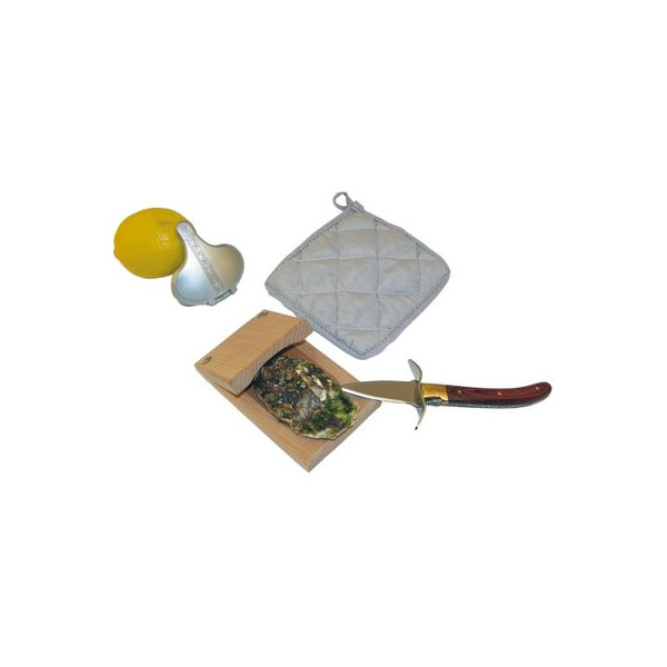 Coffret en bois pour huîtres Laguiole