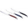 Set de 6 couteaux à steack Laguiole manche en bois pakka