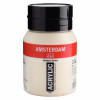 Pot peinture acrylique 500ml Amsterdam buff titane clair pas cher