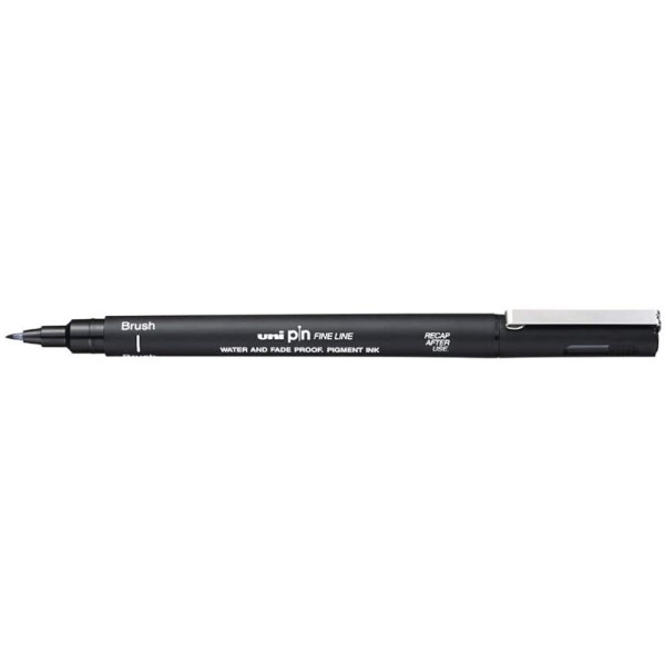 feutre-uni-pin-noir-brush