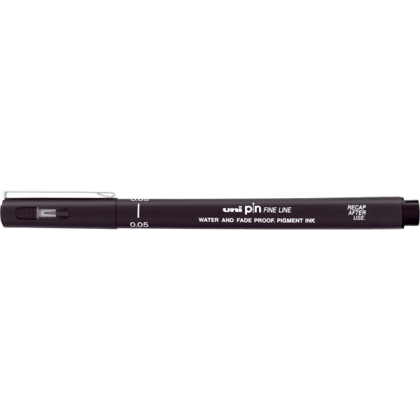 Acheter Feutre de dessin uni pin - 0.05 mm - Noir - Uni-ball