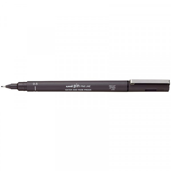 Acheter Feutre de dessin uni pin - 0.5 mm - Noir - Uni-ball