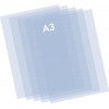 Lot de 5 feuilles A3 en Mylar QBIX pour créer des pochoirs personnalisés