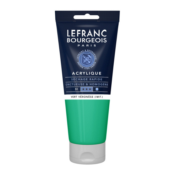 Peinture Acrylique en tube - Vert Véronèse imitation - 200ml - Lefranc & Bourgeois