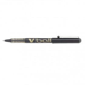 Stylo Roller V-Ball 07 pointe moyenne 0,7mm noir Pilot