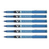 lot-6-stylos-roller-hi-techpoint-V5-bleu-pilot