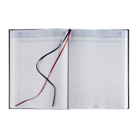 Agenda 2023 Brepols Bremax 2 journalier 1 jour sur 2 pages 21 x 29 cm noir