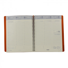 agenda-semainier-timing-calvi-orange-brepols-interieur