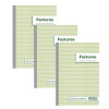 Lot de 3 manifolds - Factures A5 Dupli - 14,8X21Cm - Exacompta - 3278E