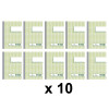 Lot de 10 manifolds quadrillé A6 Dupli Exacompta - 3240E