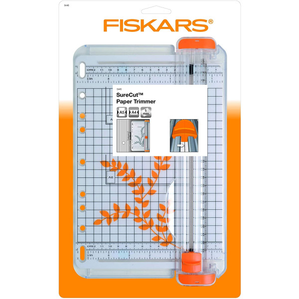 Mini Massicot Fiskars Portable SureCut modèle A5 22 cm