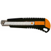 Cutter Fiskars lame 18 mm corps plastique orange/noir