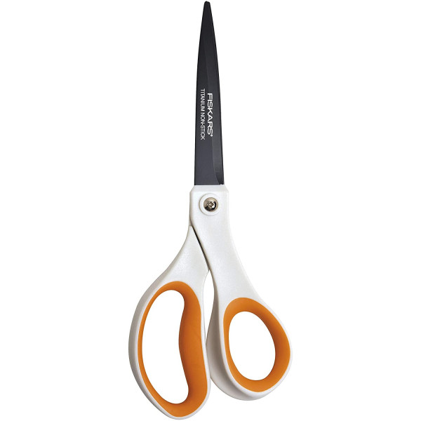 Ciseaux titanium Fiskars multi-usages 21 cm droitier gaucher