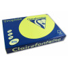 500 feuilles A4 - 80g - Couleur Fluo - Jaune Fluo - Trophée Clairefontaire