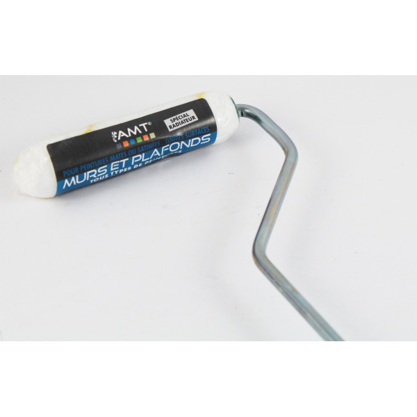Rouleau Brosse Spécial Radiateur - 15 Mm -  Mates Ou Satinées - Polyamides 12 Mm - Manche Et Rouleau - Amt | Artmania
