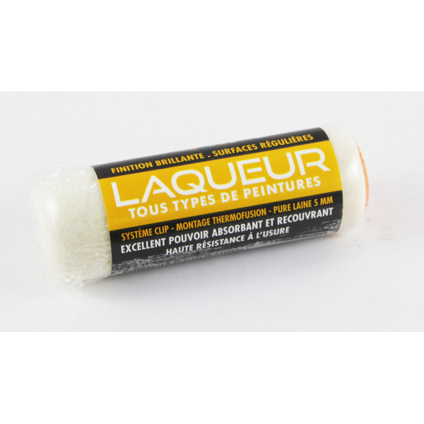 Recharge rouleaux brosse Laqueur -30mm - Tous types de peintures - Toutes surfaces - AMT
