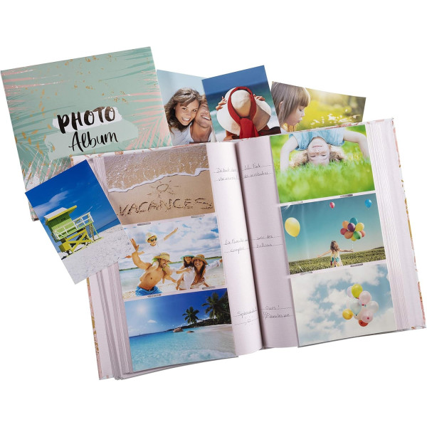 Album photo - 200vues/100pages - 22,5x22cm - Pastel tropic - Exacompta