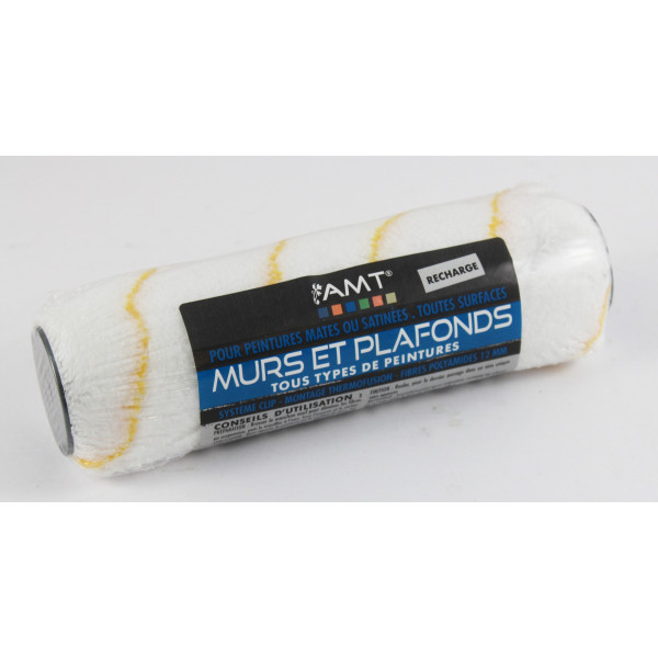Recharge Rouleaux Brosse - Murs Et Plafonds - 40Mm - Peintures Mates Et Satinées - Toutes Surfaces - Amt pas cher