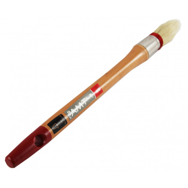 Pinceau À Rechampir Pro - Peintures Avec Solvant - Soie Naturelle - Manche Bois Fsc - N°18 - Amt pas cher