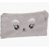 photo-Trousse - Plate - Rectangulaire - Fourrure - Gris - 22 x 12 cm