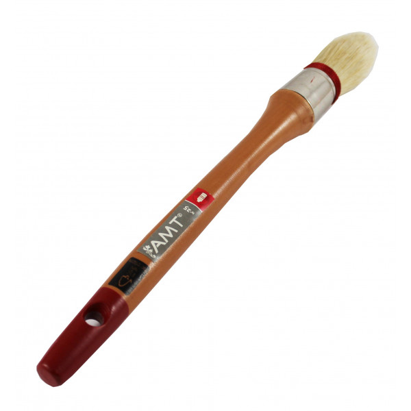 Pinceau À Rechampir Pro - Peintures Avec Solvant - Soie Naturelle - Manche Bois Fsc - N°25 - Amt pas cher
