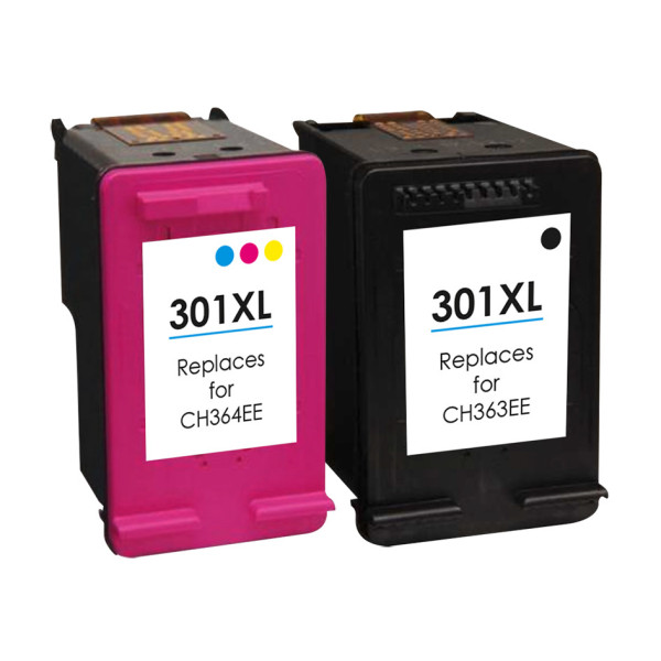 HP 301XL pack de 2 cartouches compatibles SURDISCOUNT