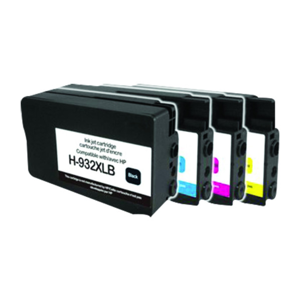 PACK HP932-933XL pack de 4 cartouches compatibles SURDISCOUNT