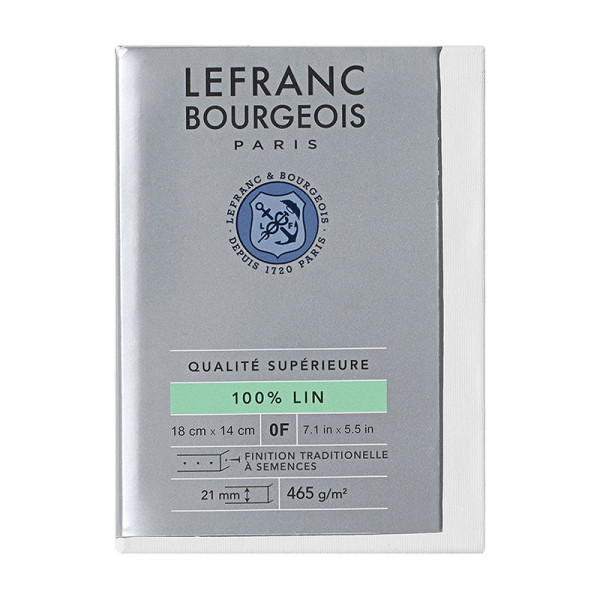 Châssis lin - Qualité supérieure - 18x14 cm - Lefranc Bourgeois