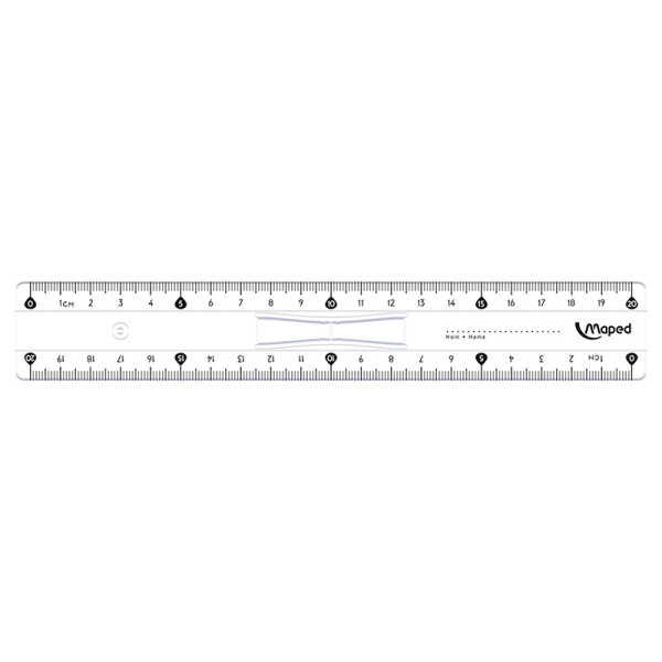 regle-double-decimetre-plastique-poignee-maped