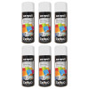 Lot de 6 bombes de peinture professionnelle Nespoli - blanc neige brillant