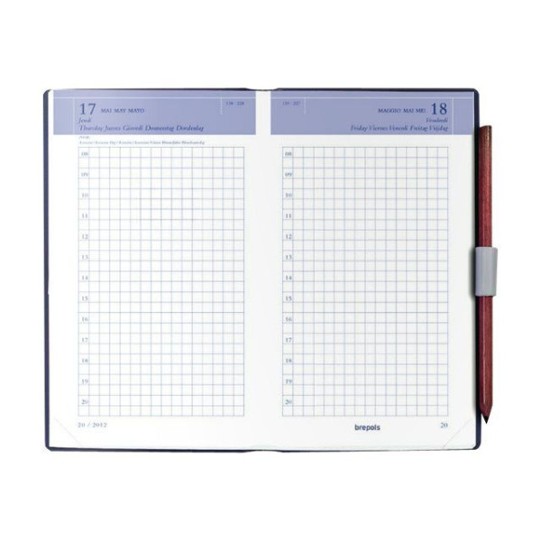Agenda Journalier 2023 Chantier Lima - 8,5 X 14,5 Cm - Brepols