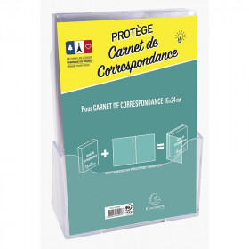 protege-carnet-correspondance-16x24cm-exacompta-pas-cher