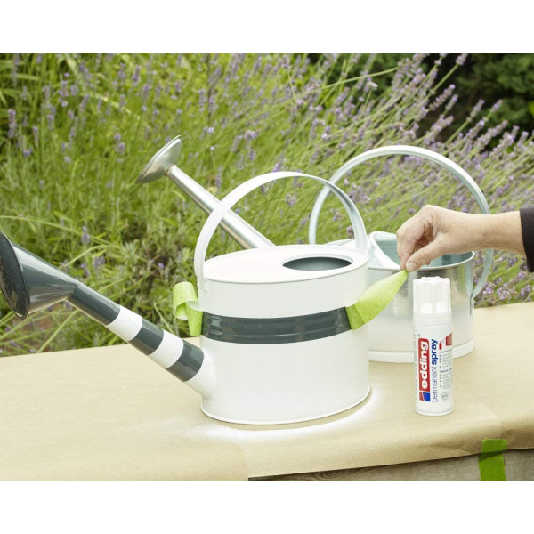Bombe de peinture acrylique permanent Edding 5200 blanc