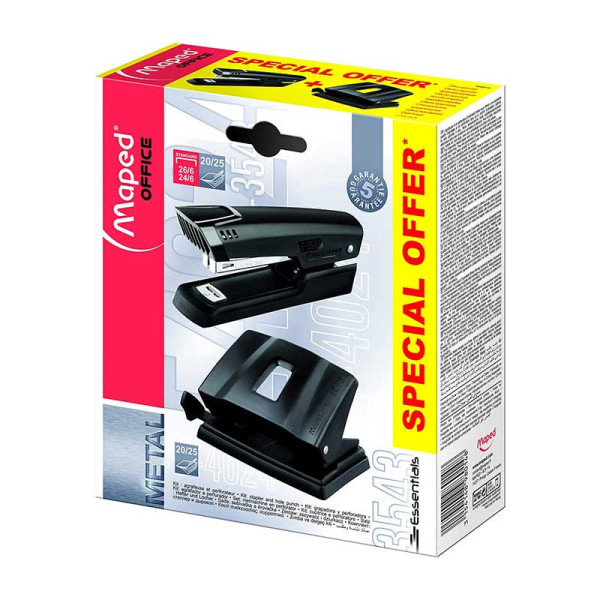 set-agrafeuse-perforateur-essentials-maped-pas-cher