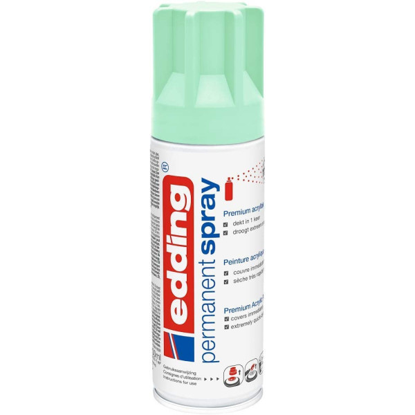 bombe-peinture-acrylique-permanent-edding-5200-neo-mint