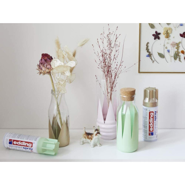 Bombe de peinture acrylique permanent Edding 5200 neo mint