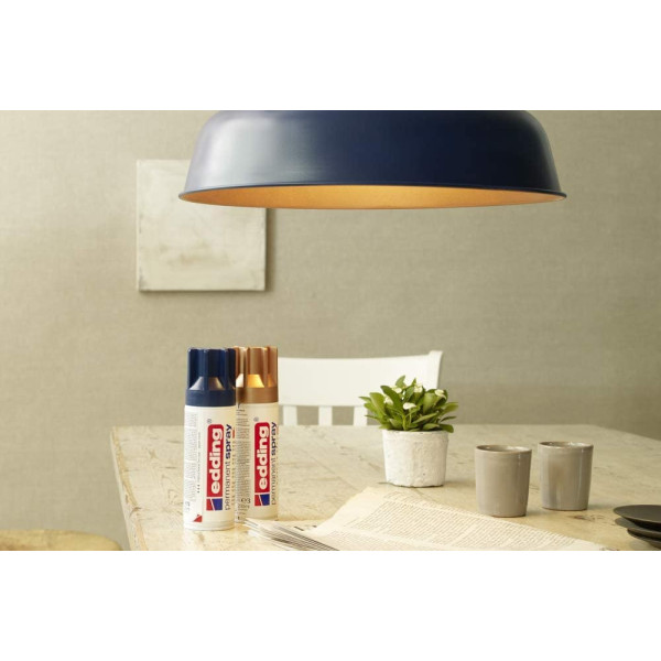 Bombe de peinture acrylique permanent Edding 5200 bleu nuit