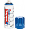 Bombe de peinture acrylique permanent Edding 5200 bleu gentiane
