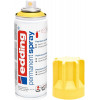 Bombe de peinture acrylique permanent Edding 5200 jaune mat