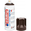 Bombe de peinture acrylique permanent Edding 5200 chocolat mat