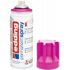 Bombe de peinture acrylique permanent Edding 5200 magenta
