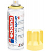 Bombe de peinture acrylique permanent Edding 5200 jaune pastel