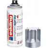 Bombe de peinture acrylique permanent Edding 5200 argent