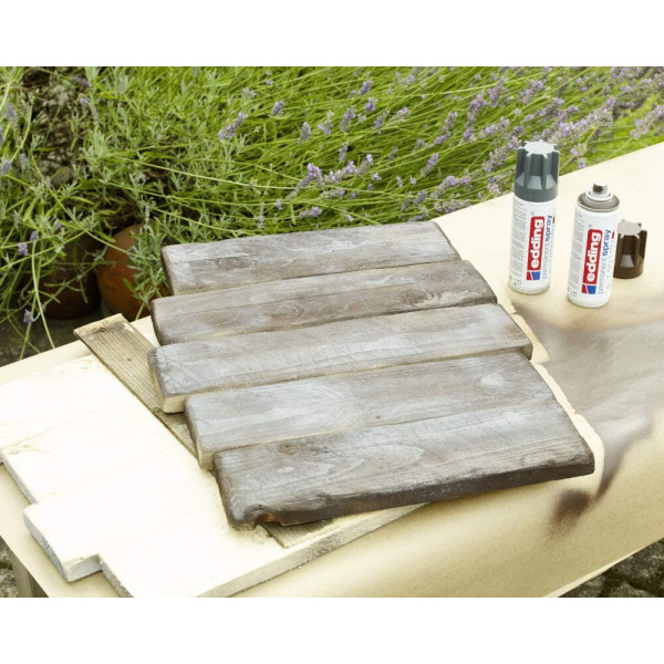 Bombe de peinture acrylique permanent Edding 5200 argent