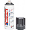 Bombe de peinture acrylique permanent Edding 5200 gris anthracite